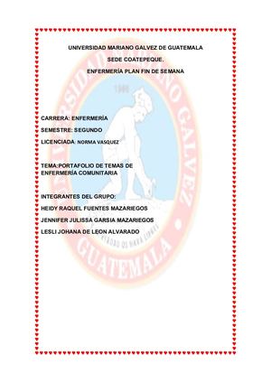 Proyecto De Enfermeria Comunitaria 2