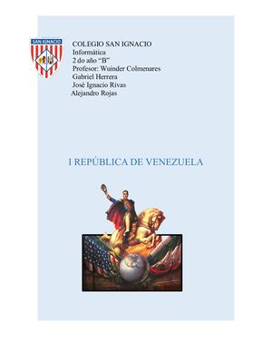 Primera República De Venezuela