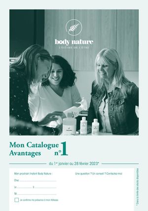 Catalogue Avantage Body Nature Janvier Février 2023