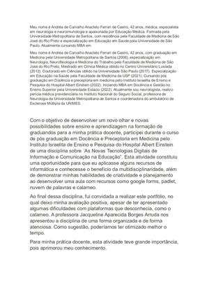 Prortfolio Andréa De Carvalho Anacleto Ferrari De Castro