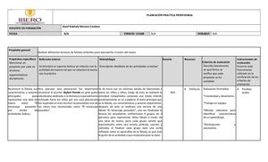 ACTIVIDAD 7 PLANEACION FABULA