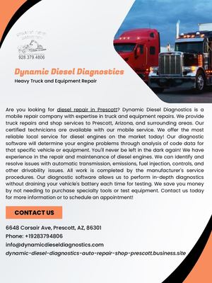 Dynamic Diesel Diagnostics