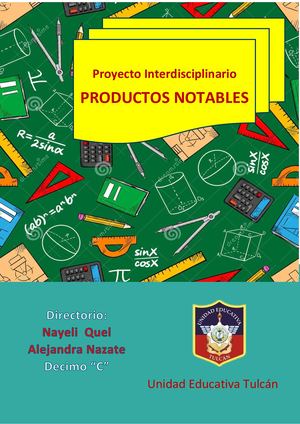 Revista Productos Notables