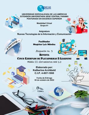 Revista: Cinco Ejemplos de Plataformas E-Learning