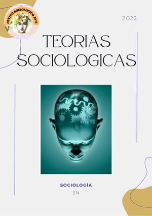 Teorías Sociológicas