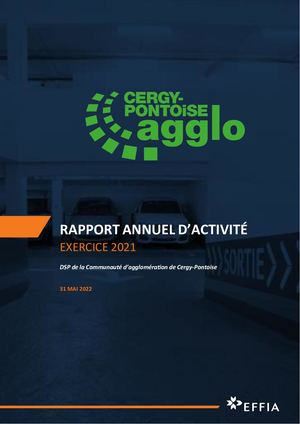 Rapport annuel 2021 Stationnement - EFFIA