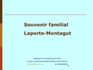 souvenir Laporte Montagut