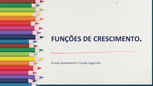 Funções De Crescimento Slides Mania