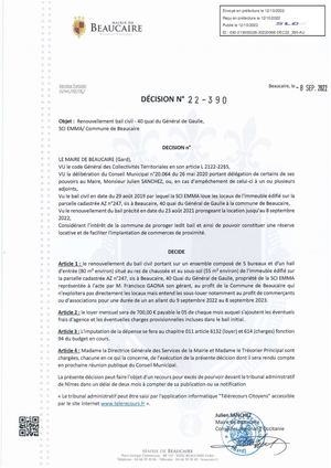 Décisions Du 12 10 2022