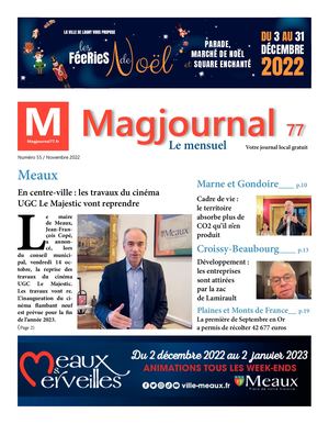 Magjournal 77 - Le Mensuel N°55 - Novembre 2022