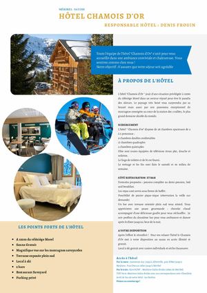 Fiche Présentation Méribel