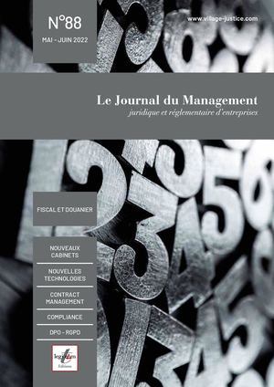 Journal du Management Juridique n° 88