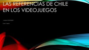 Las Referencias De Chile En Los Videojuegos 7 Basico