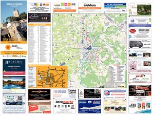 plan officiel de la ville de Pernes les Fontaines 2022