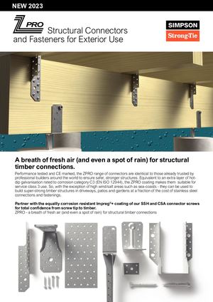 Zpro Structural Connectors EN