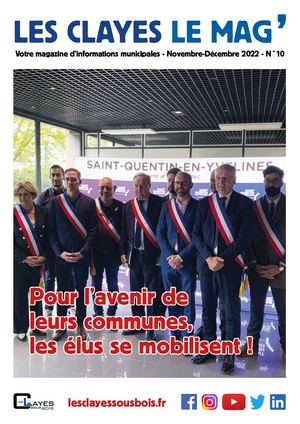 Les Clayes le Mag' #10 - Novembre/Décembre 2022