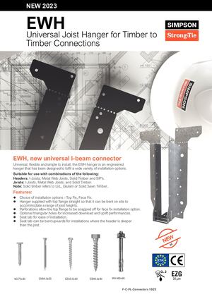 EWH New Joist Hanger I Beam EN