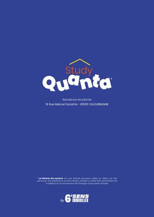 Plaquette commerciale Villeurbanne