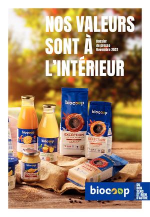 Nos valeurs sont à l'intérieur - Dossier de presse Novembre 2022