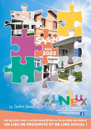 Plaquette Cs Unieux 2022 2023