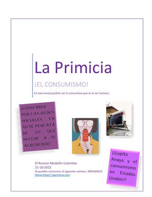 Revista El Consumismo