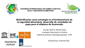 Biofortificación - Oscar Barrios