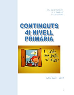 Continguts Families Quart