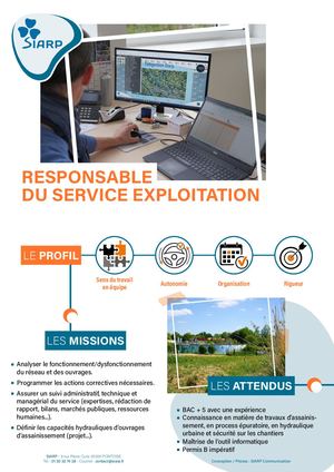 Responsable du Service Exploitation