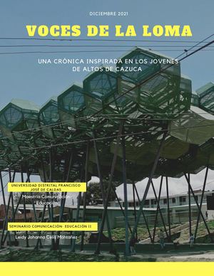 Crónica Voces De La Loma