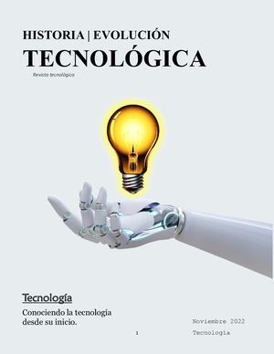 Revista tecnológica