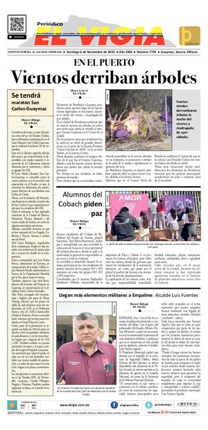 06 de noviembre del 2022