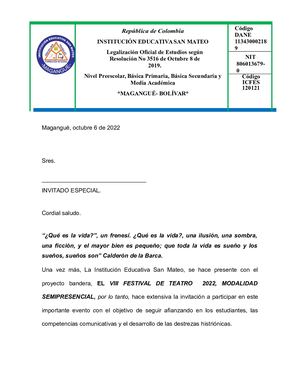 CARTA FESTIVAL 2021 INVITADO ESPECIAL