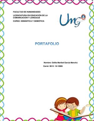 Portafolio De Semantica