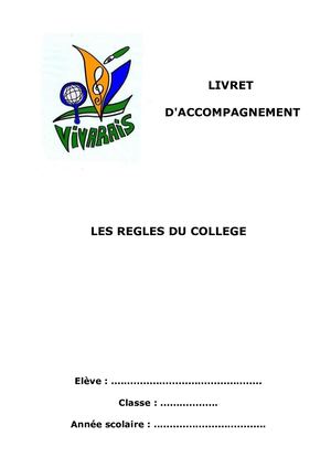 Livret Accompagnement TSA 2015 2016