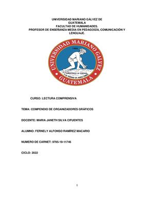 Compendio De Organizadores Graficos