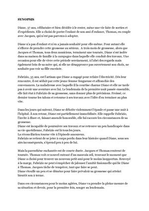 Dossier d'aide à la production - Diane a les épaules, Fabien Gorgeart