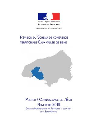 SCoT Caux Seine Agglo Porter à Connaissance De L'etat