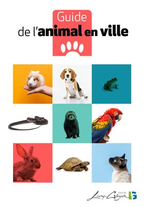 Guide de l'animal en ville - Livry-Gargan