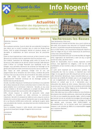 Info Nogent N°23 Nov Dec