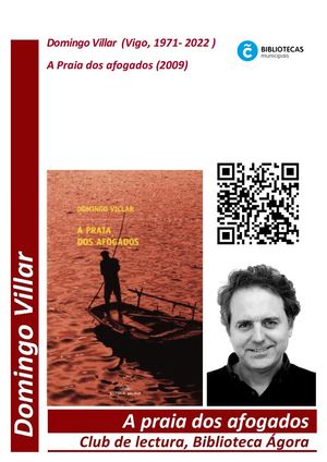 "A praia dos afogados", de Domingo Villar:  Dossier
