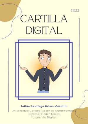 Cartilla ilustración digital