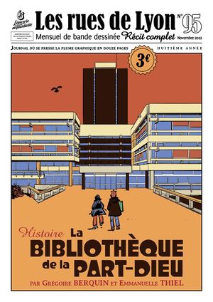 Les Rues de LyonN°095 La Bibliotheque De La Part Dieu