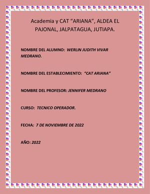 portafolio tecnico operador