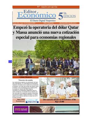 Editor 7 De Noviembre 2022