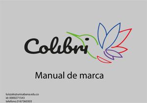 Colibri Manual De Marca