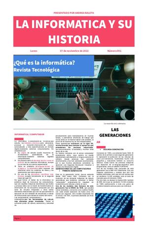 Revista INFORMATICA