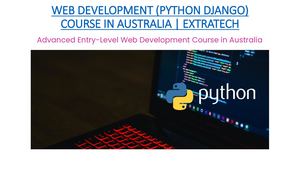 Web Development (Python Django) Course in Australia