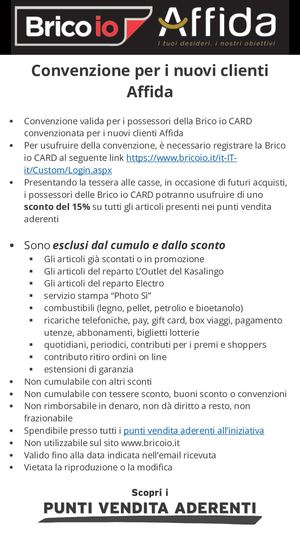 Regolamento Convenzione Affida Credit