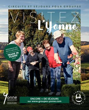 Visitez l'Yonne en groupes 2023