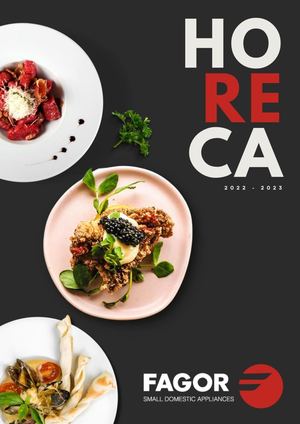 Catálogo Fagor Horeca 22/23